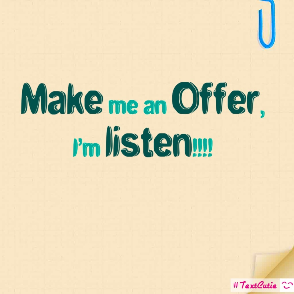 I’m Listen 👂🏼 😁